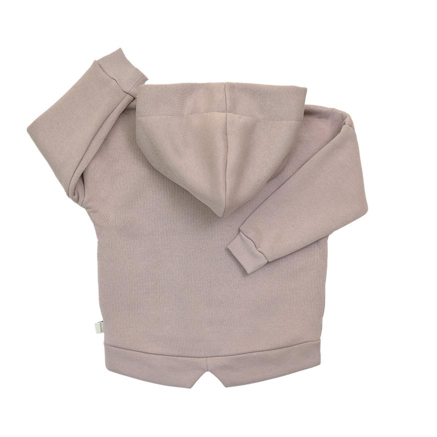 Booso Simple Hoodie Sweatshirt-Pink