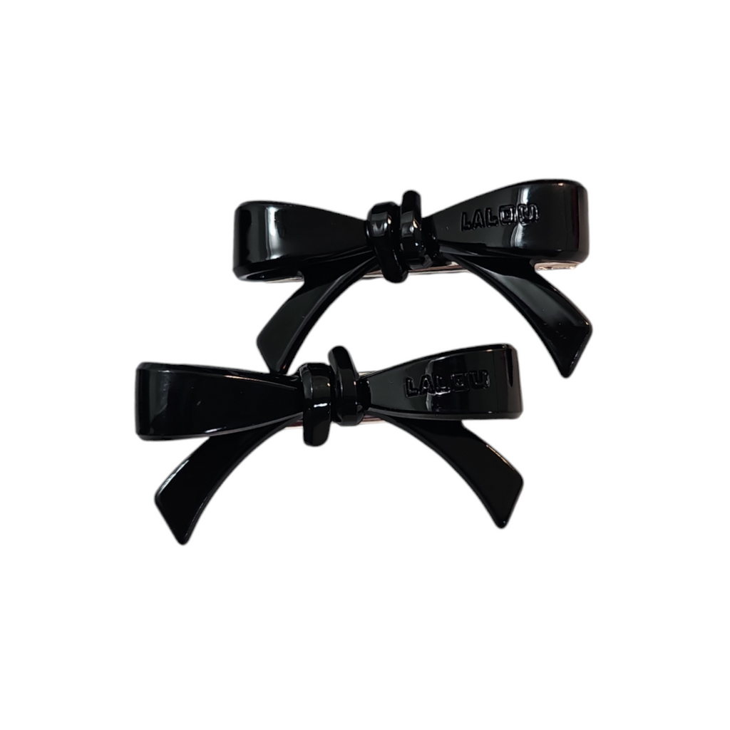 Lalou Acrylic Clips- Black