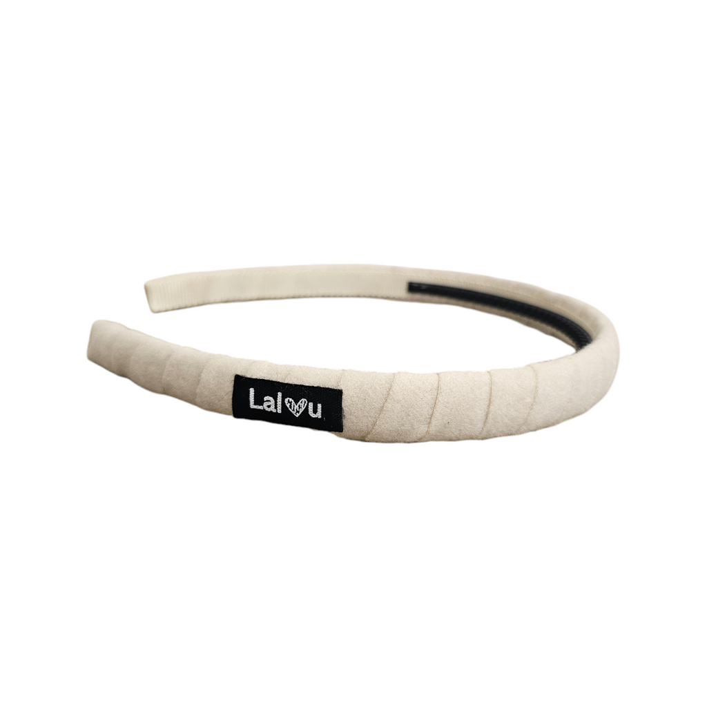 Lalou Wool Headband-Winter White