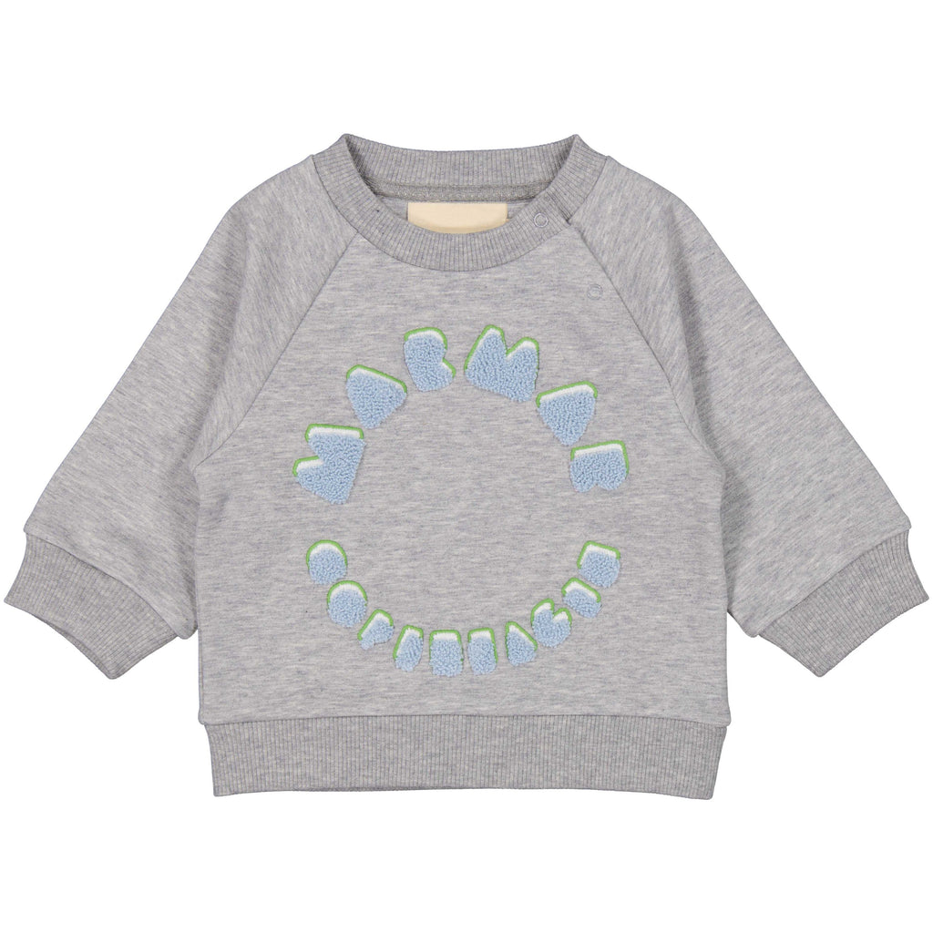 Marmar Theos Baby Sweatshirt- Blue Logo