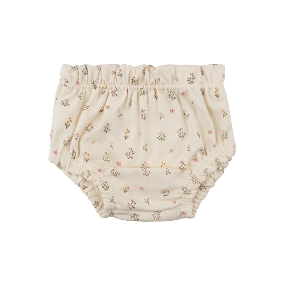 Elys Garden Floral Print Bloomer Set-Ivory Girl