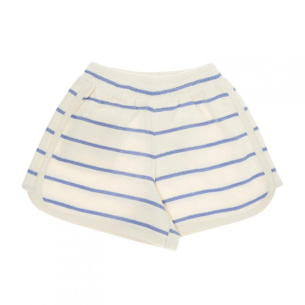 Tocoto Vintage Striped Blue Shorts