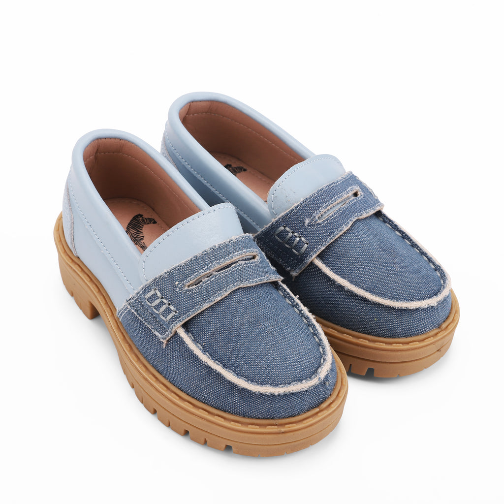 Zeebra Two-Tone Penny Loafer