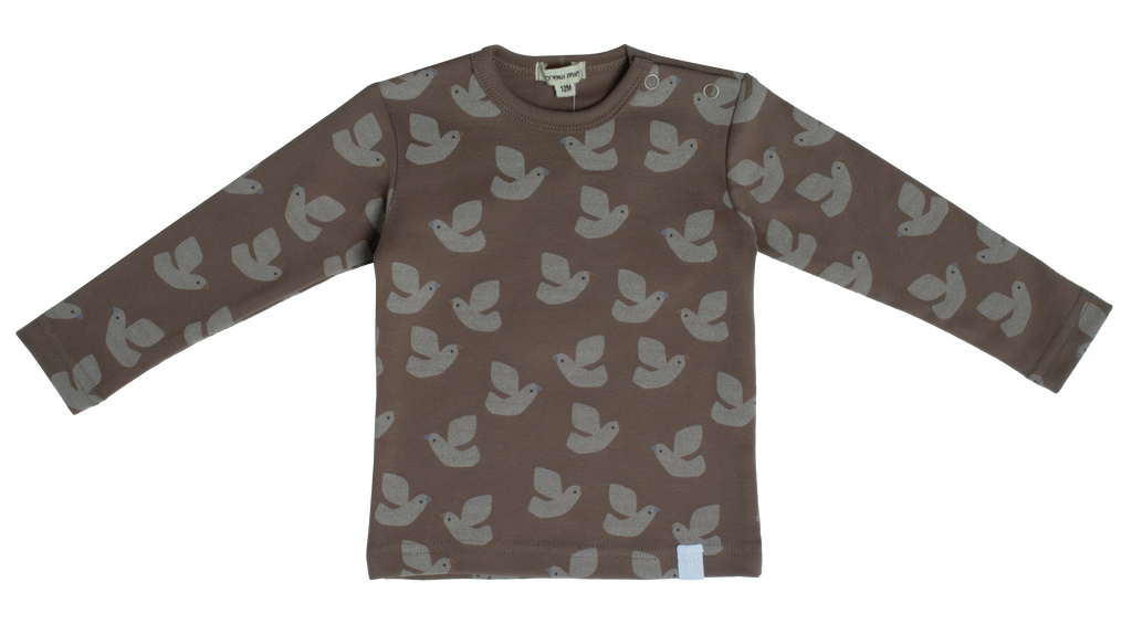 Crew Bird Pattern Set- Camel