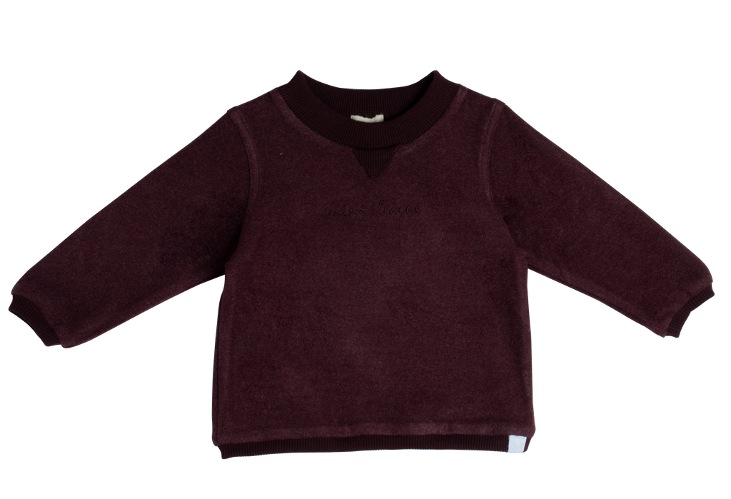 Crew Fleece Set- Berry