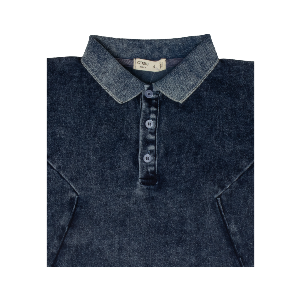 Crew Denim Polo