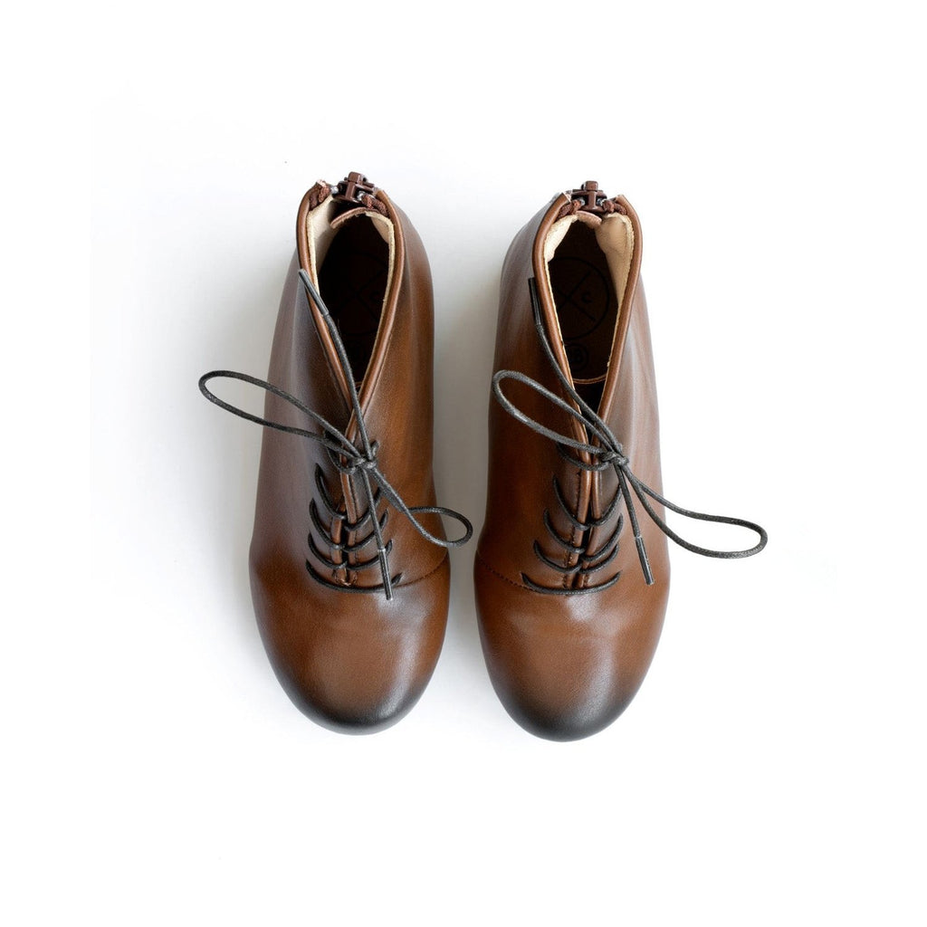 Tannery Copper Booties