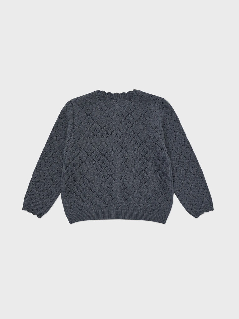 Louisiella Perry Knit Cardigan- Navy