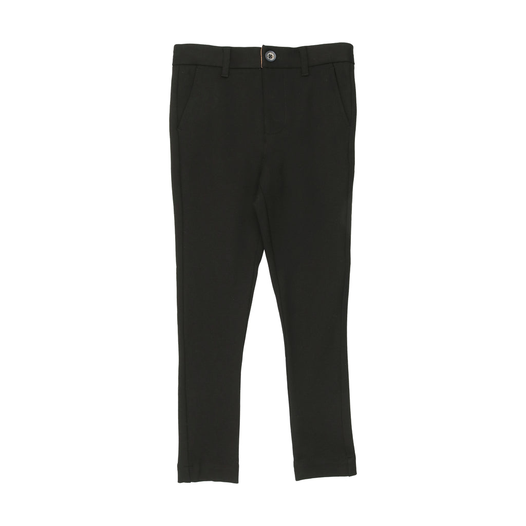 Coco Blanc Ponte Pants-Black