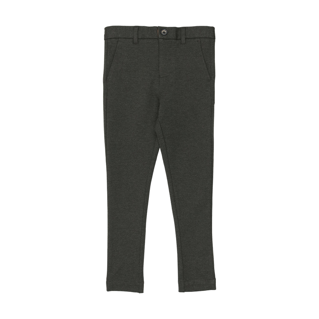 Coco Blanc Ponte Pants-Grey