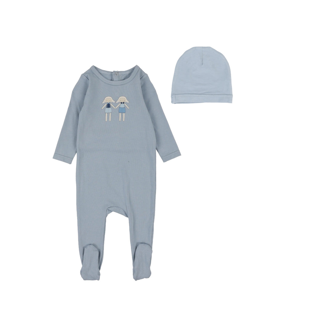 Lil Legs Lamb Footie Set