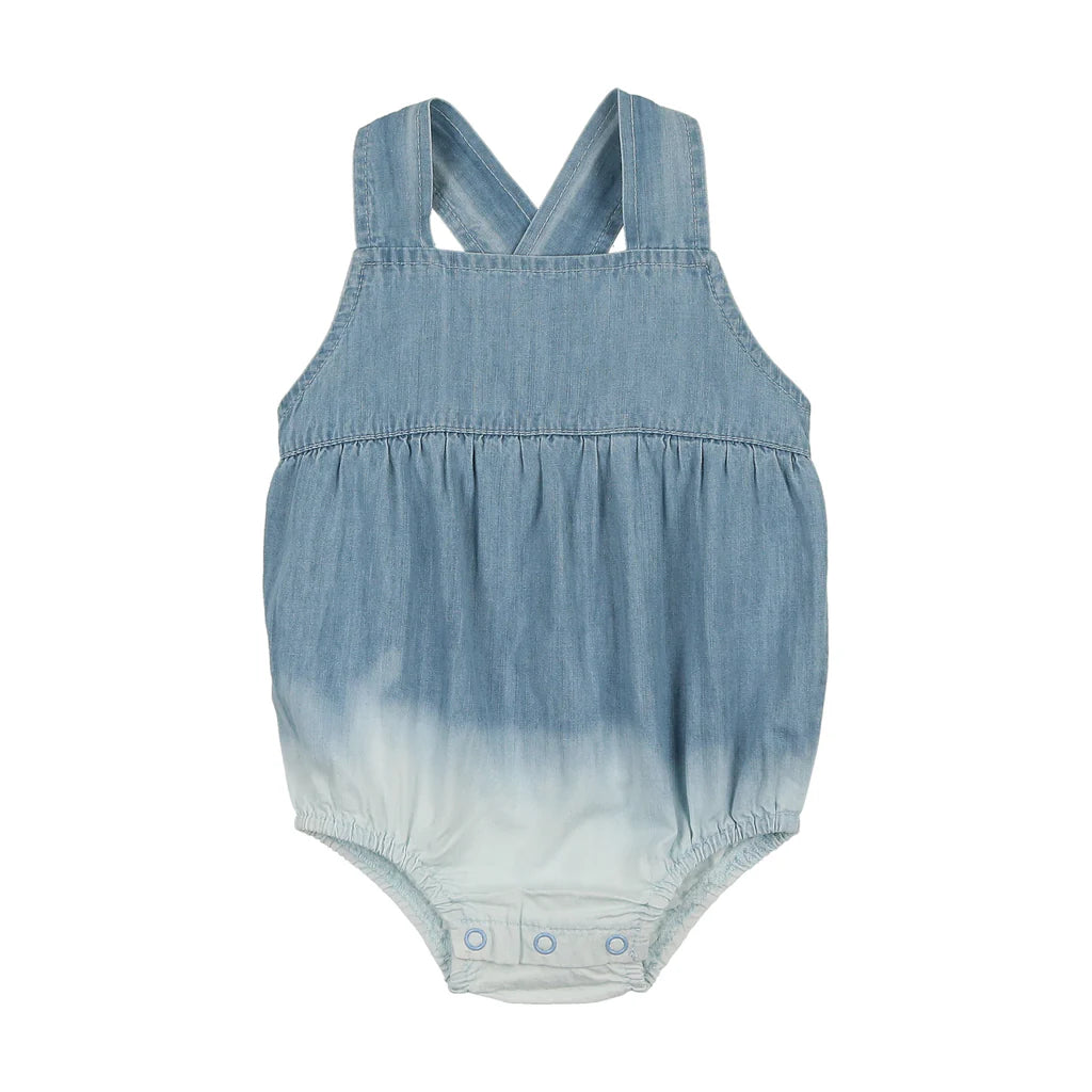 Bopop Denim Ombre Romper