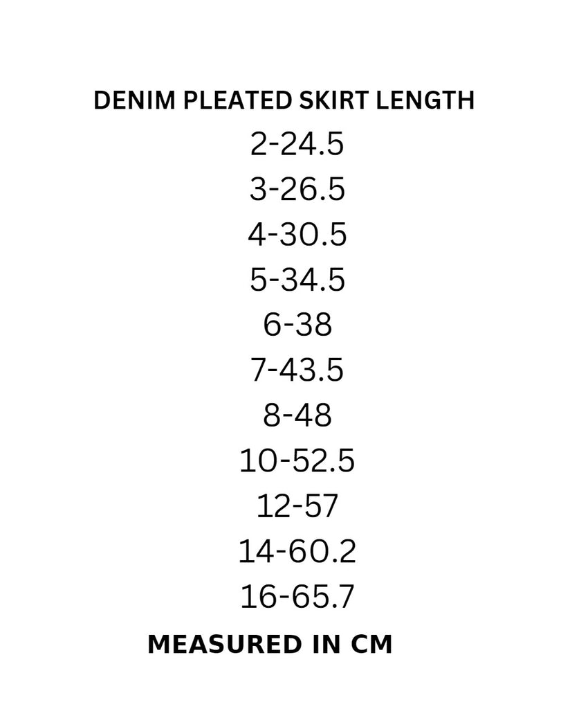 Kin+ Kin Denim Skirt- Black Denim