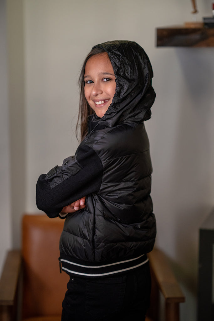 Scotch Bonnet Teen Spring Jacket W/ Black Sleeves