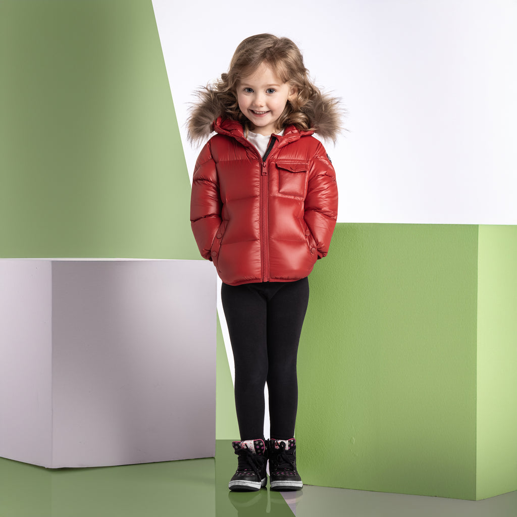 Ellabee Lea Enfant Down Jacket - Red