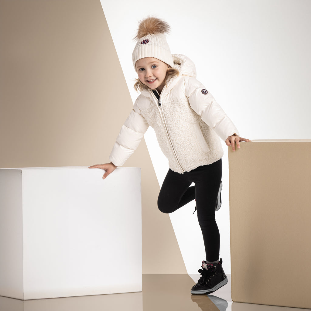 Ellabee Jose Enfant Down Jacket - Off White