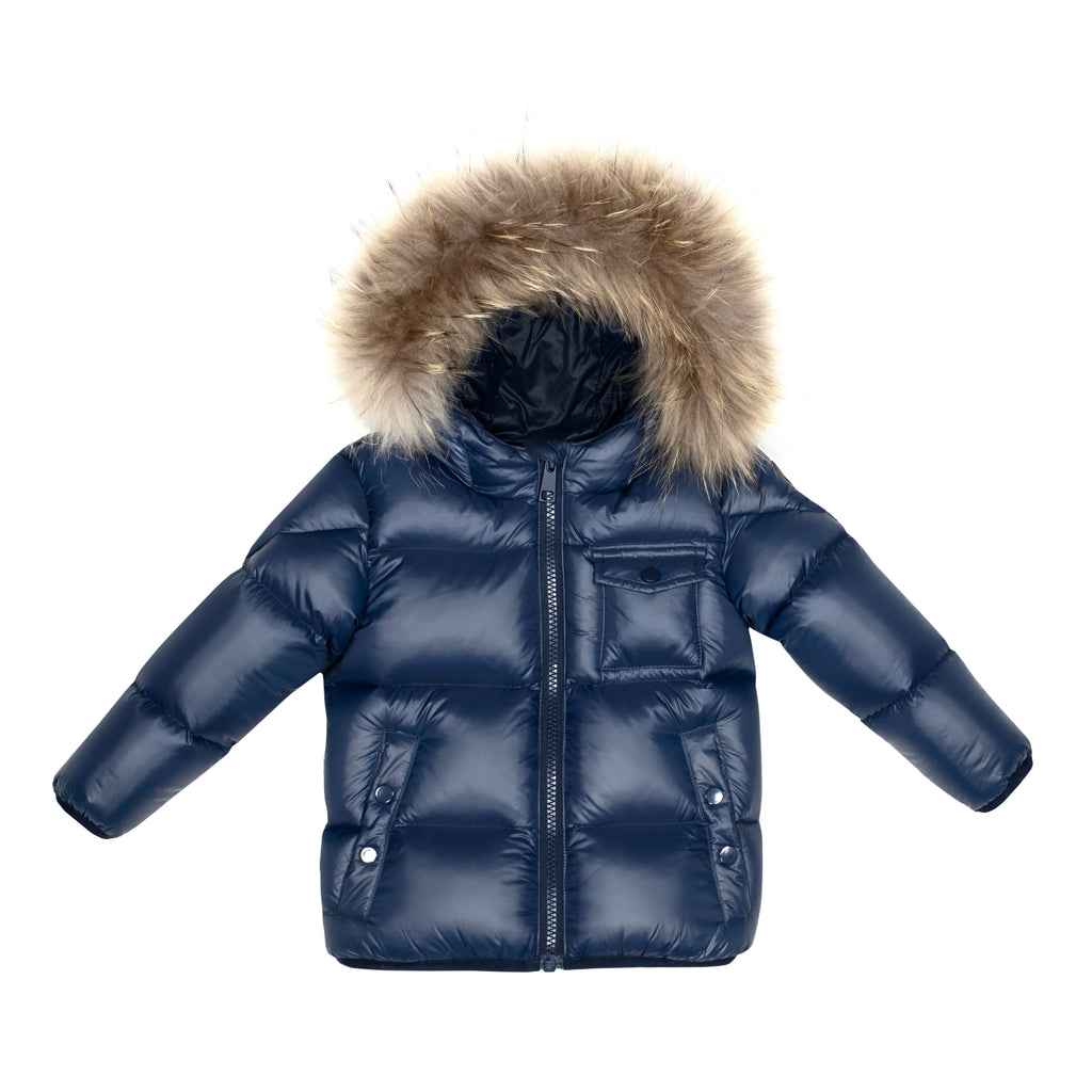 Ellabee Lea Enfant Down Jacket - Night Blue