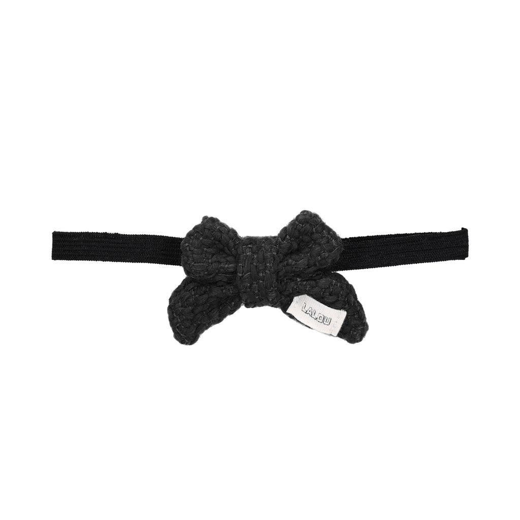 Lalou Tweed Baby  Band- Black