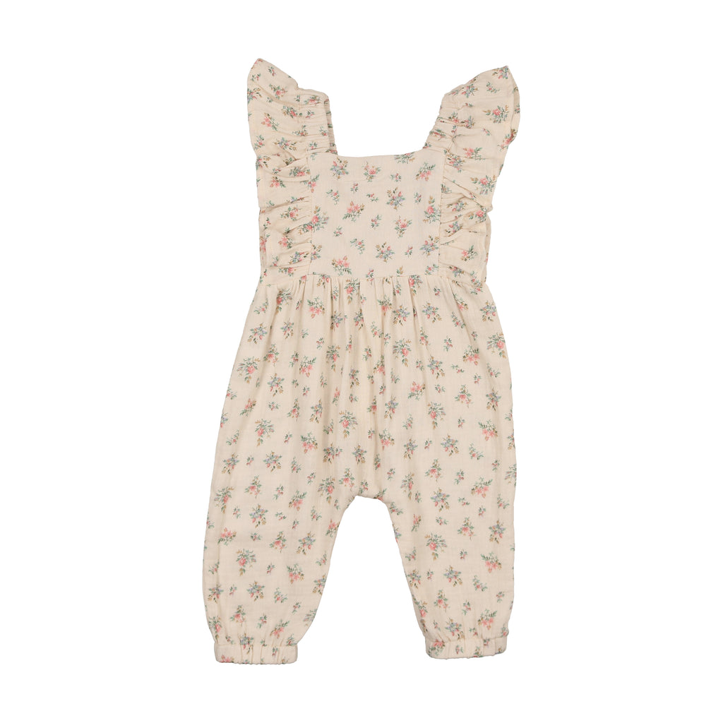 Kin + Kin Ruffled Romper- Floral