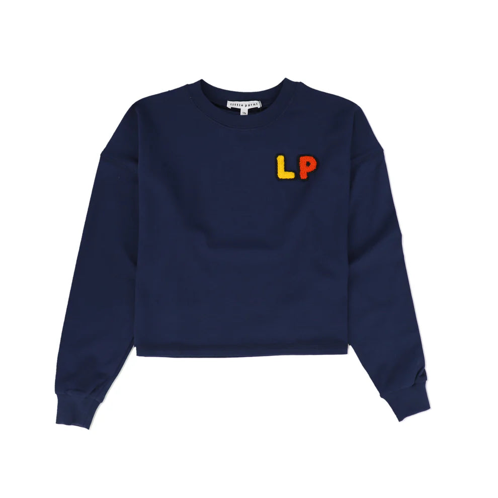 Little Parni LP Crop Top- Navy