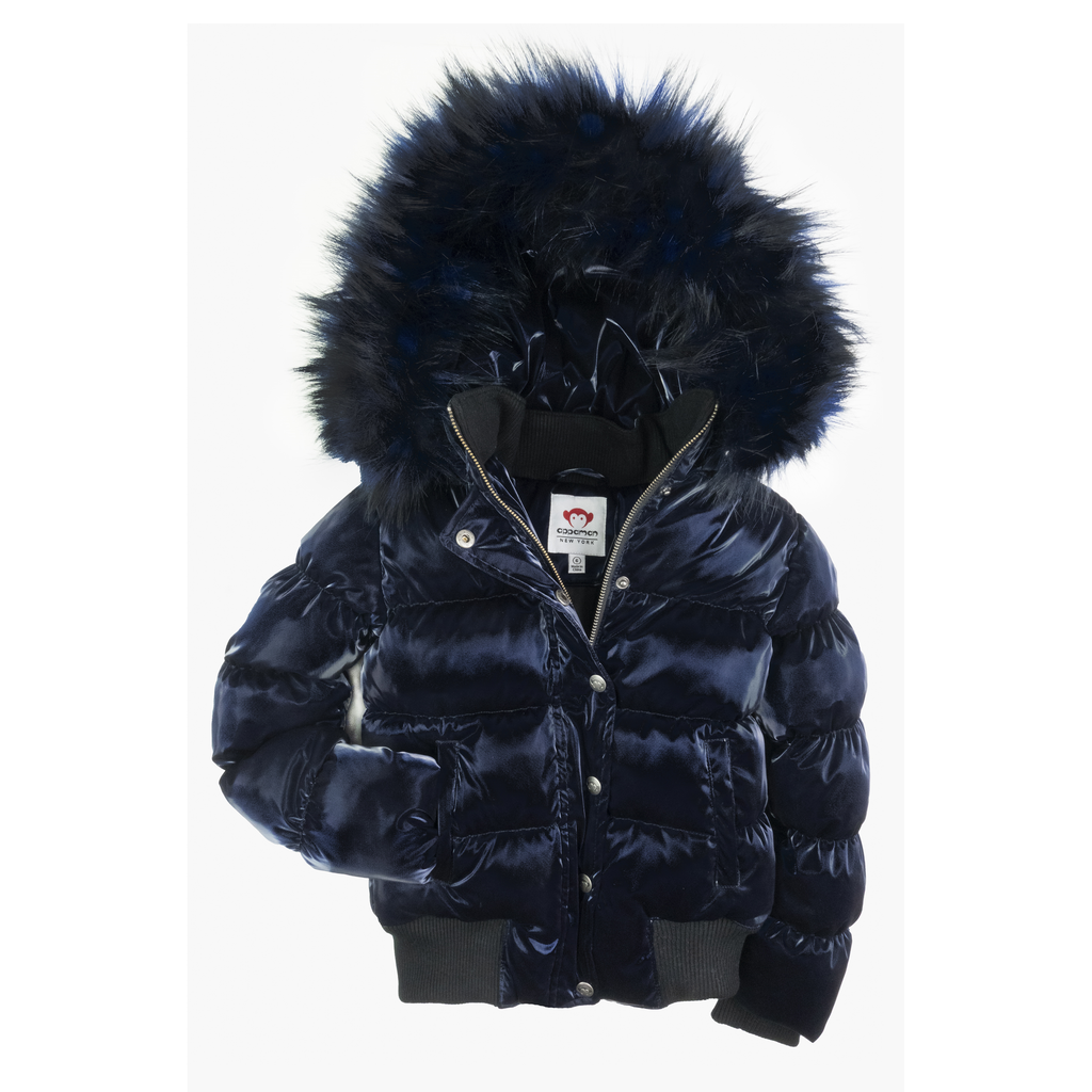 Appaman Kyla Puffer Coat- Navy Shine