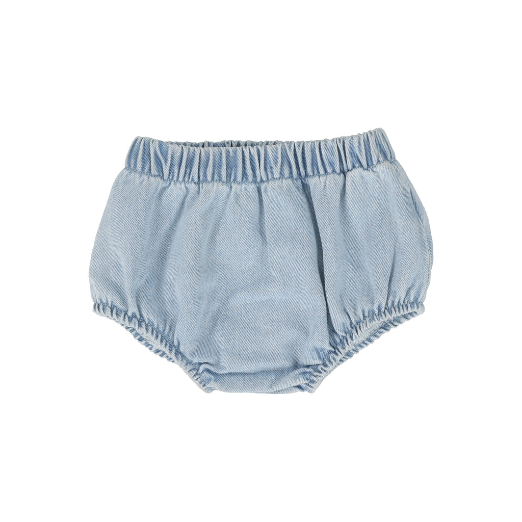 Lil Legs Basic Bloomers-Light Wash