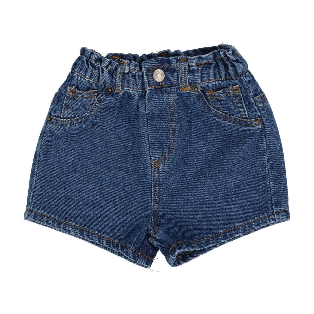 Lil Legs Girl Shorts - Darkwash Denim