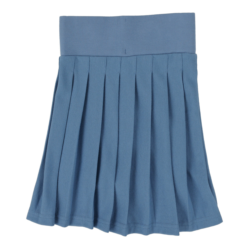 Lil Legs Pleated Skirt-Light Blue