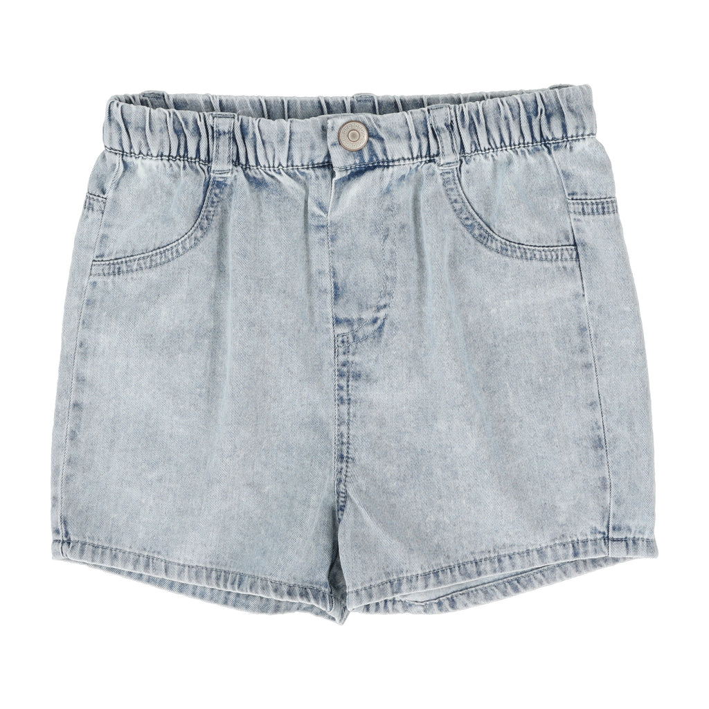 Lil Legs Shorts-Blue Wash