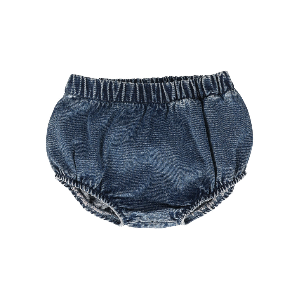 Lil Legs Basic Bloomers-Blue Denim