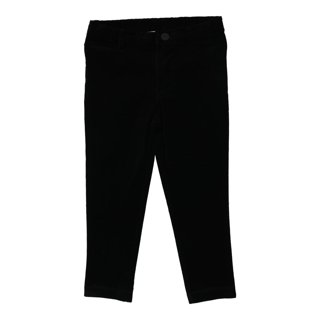 Analogie Husky Knit Boys Stretch Pants- Black