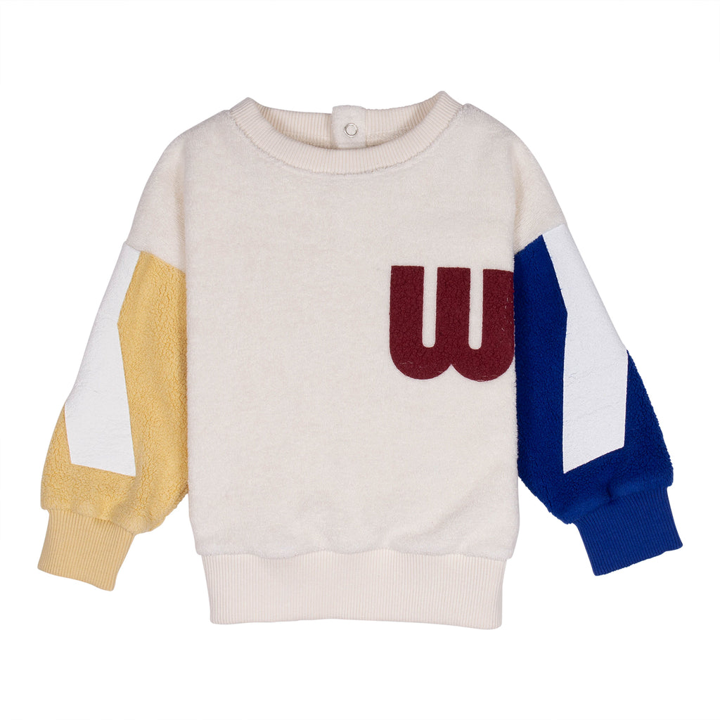 Wynken Mini Fluffy Pannel Sweatshirt