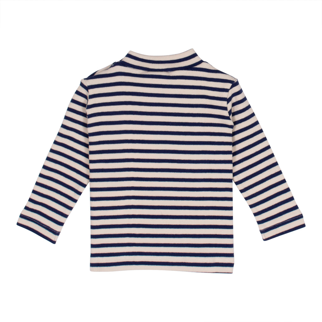 Wynken Mini Stripe Demi Roll Neck