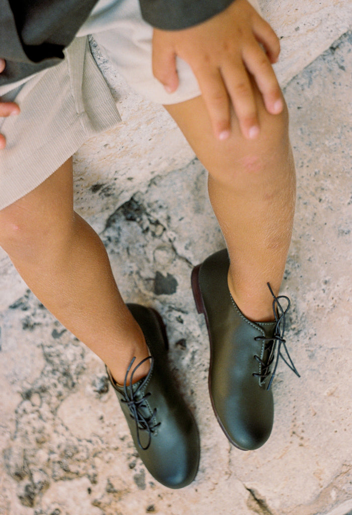 Tannery Moss Oxfords