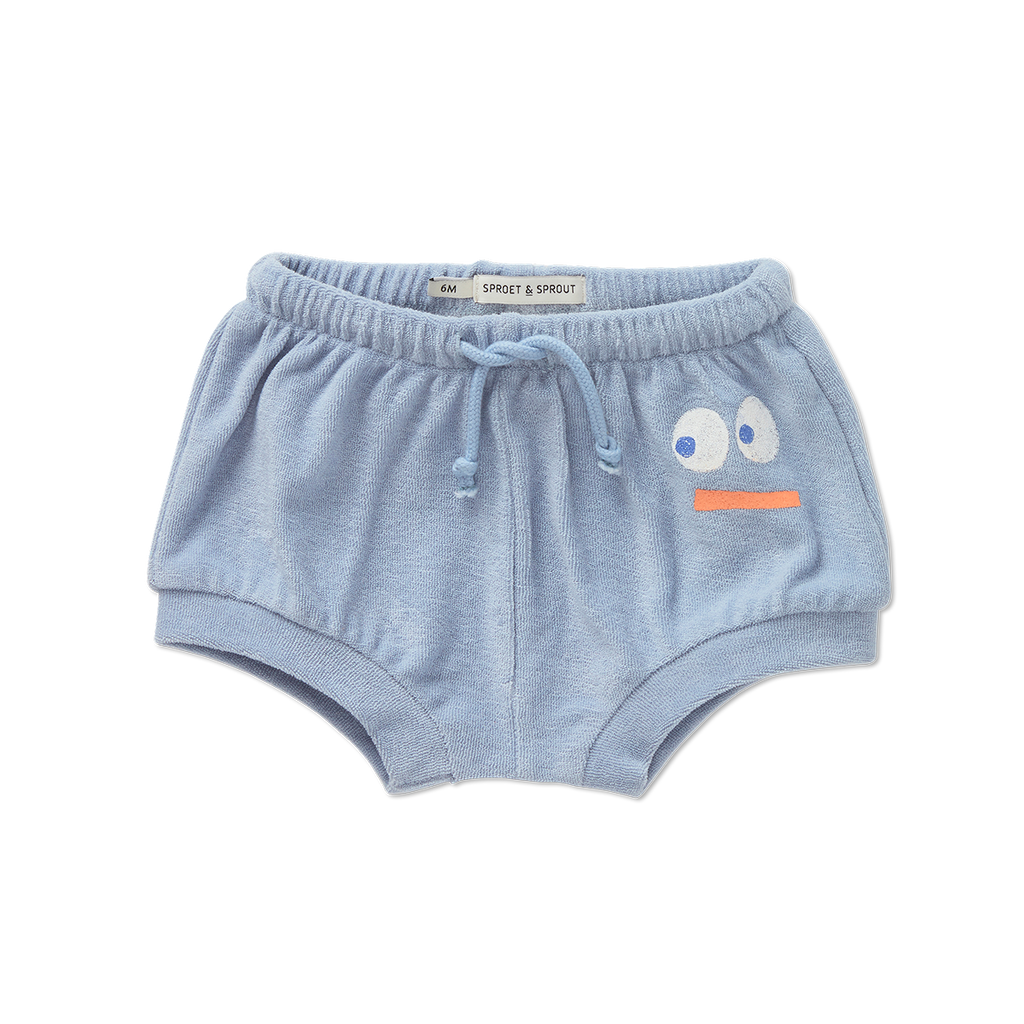 Sproet Smiley Terry Baby Shorts