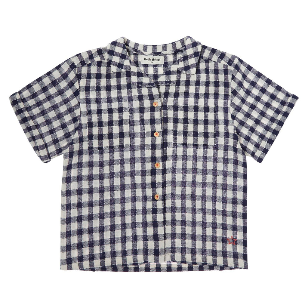 Tocoto Vichy Check Shirt