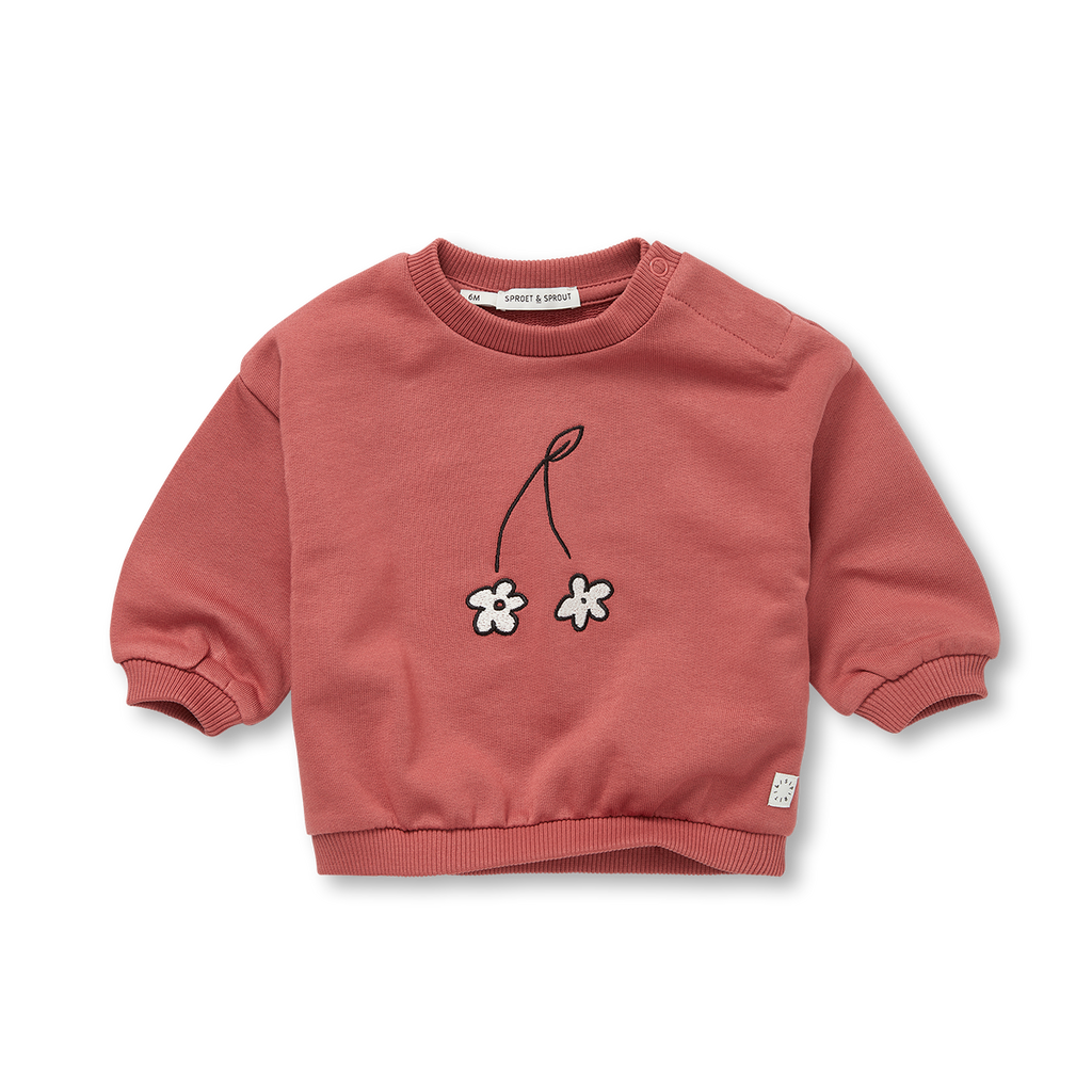 Sproet Cherry Flower Sweatshirt