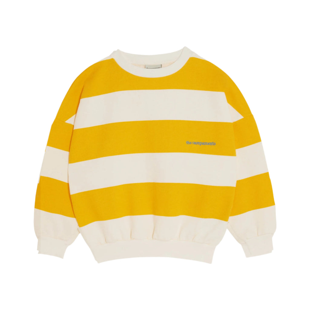 The Campamento Yellow Stripe Oversized Sweatshirt