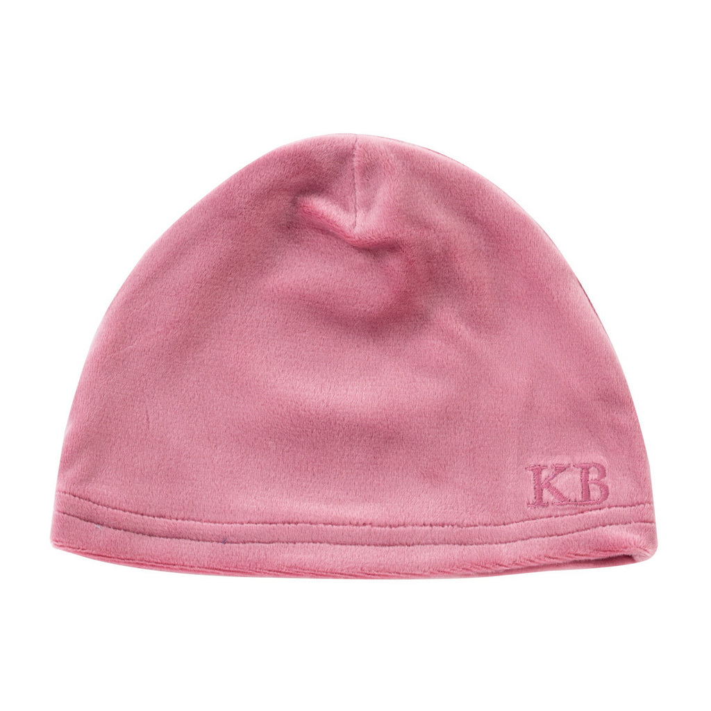 Kipp Embroidered Footie and Hat Set- Rose