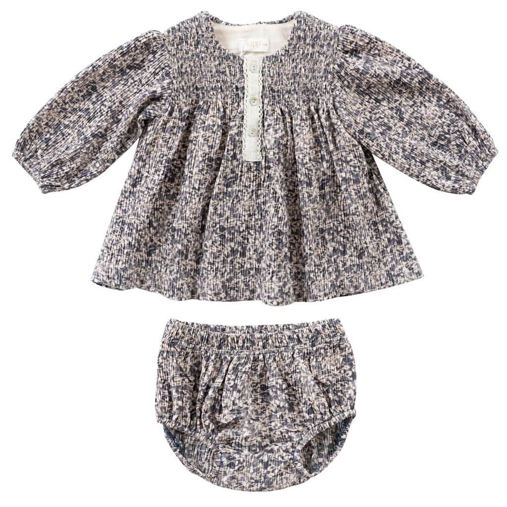 Kipp Smocked Crinkle Set