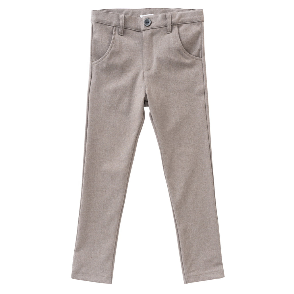 Kipp Slim Dress Pants-Cocoa