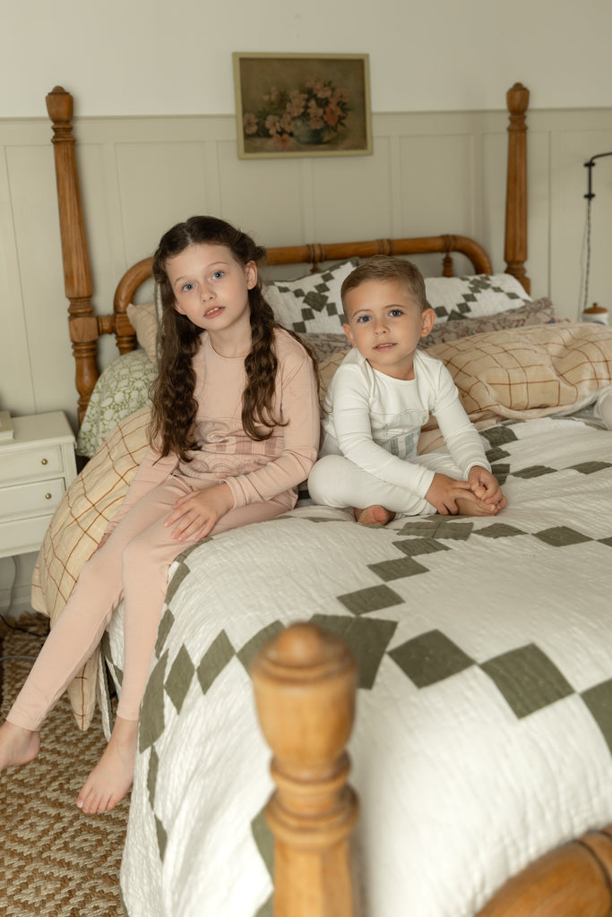 Bee & Dee Toy Shop Loungewear-Creme Pink