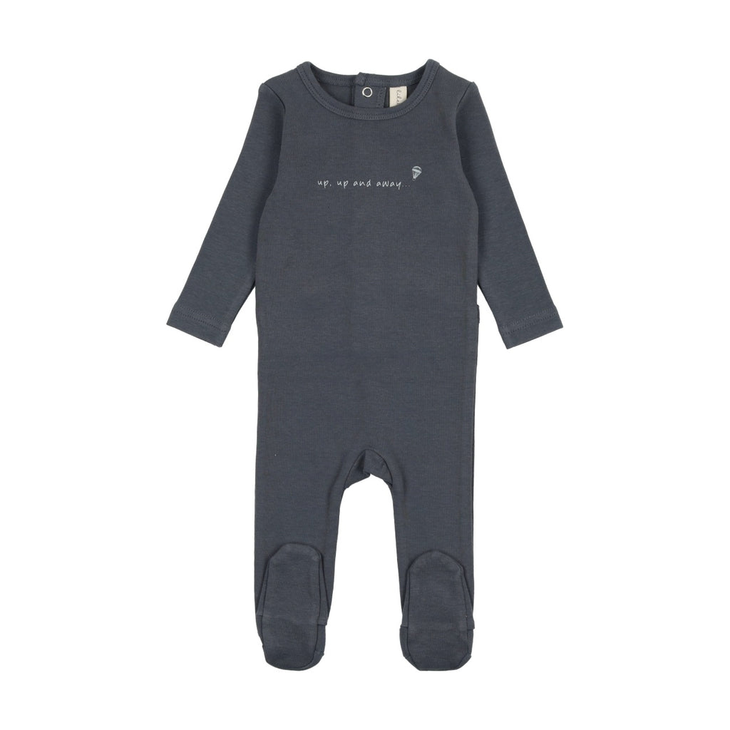 Lilette Up Up And Away Footie Set-Off Navy