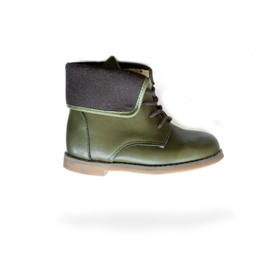 Tannery Olive Booties