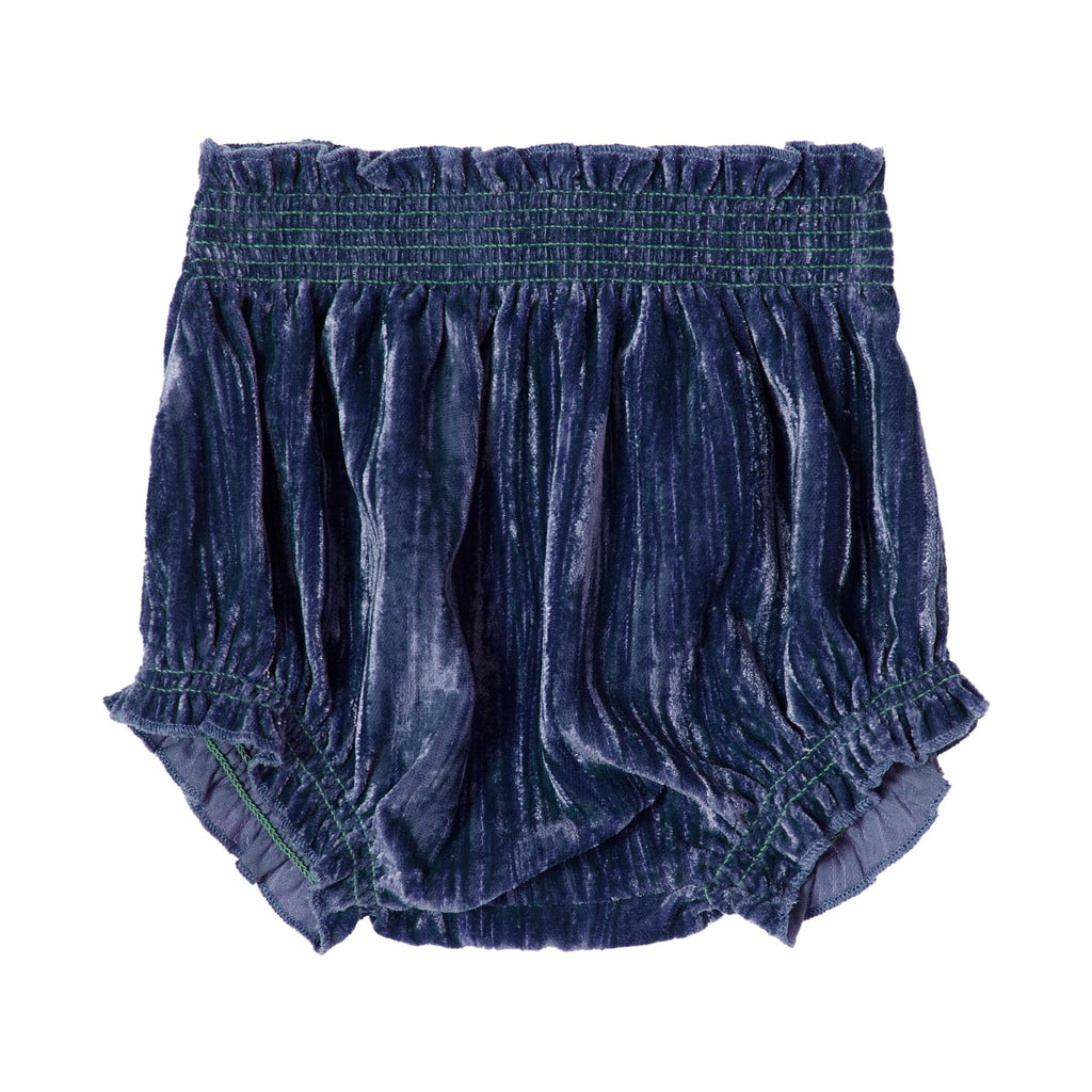 Tocoto Velvet Baby Set- Navy