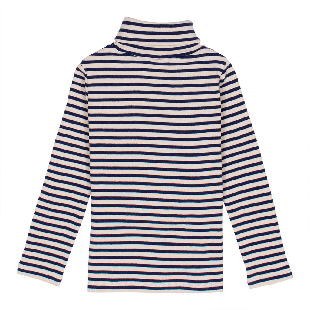 Wynken Stripe Roll Neck