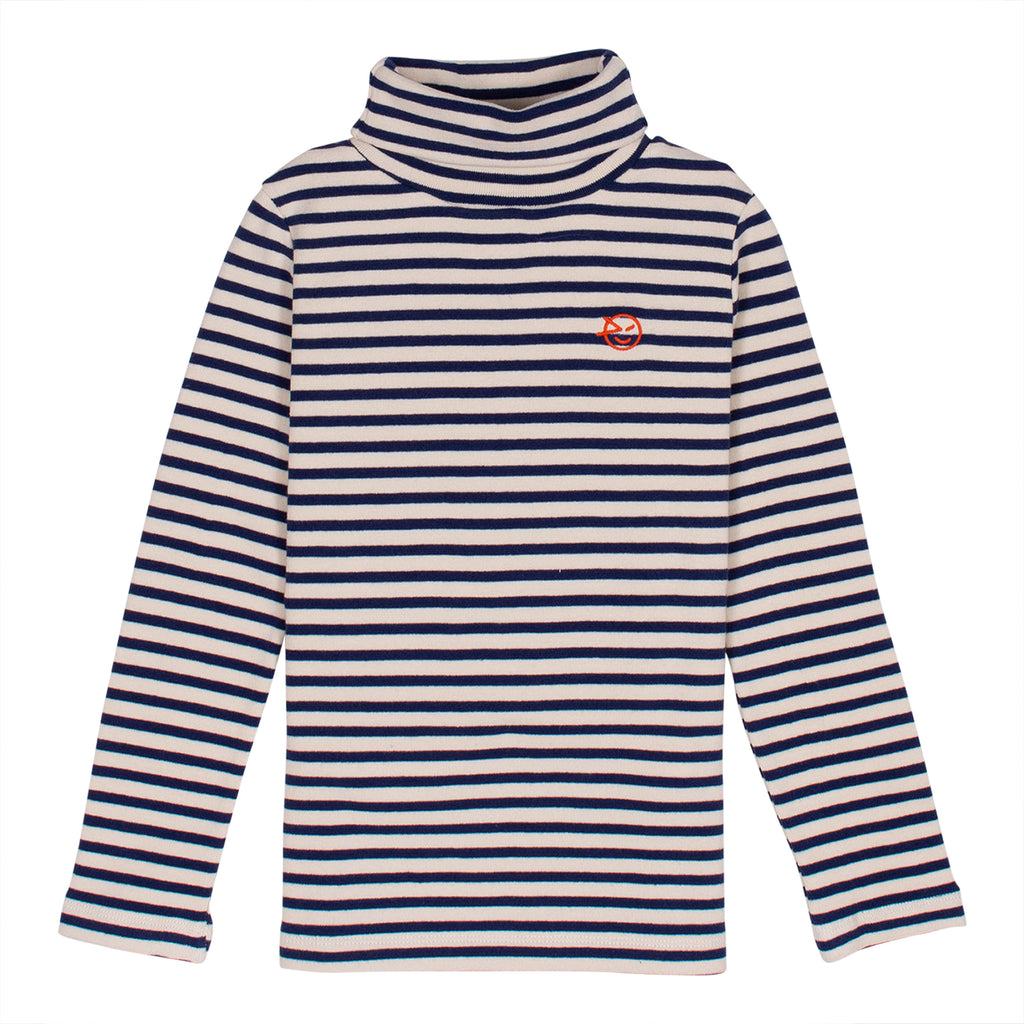 Wynken Stripe Roll Neck