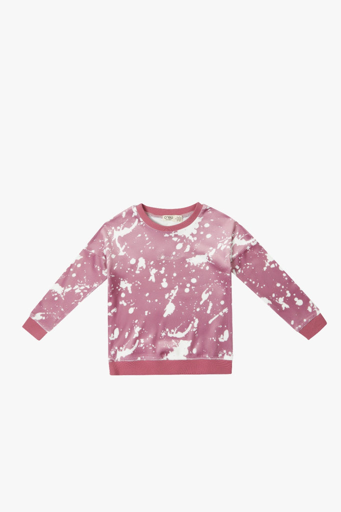 Crew Tie Dye Pajama-Pink