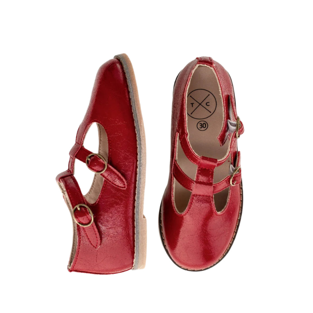 Tannery Stitched Merries- Red