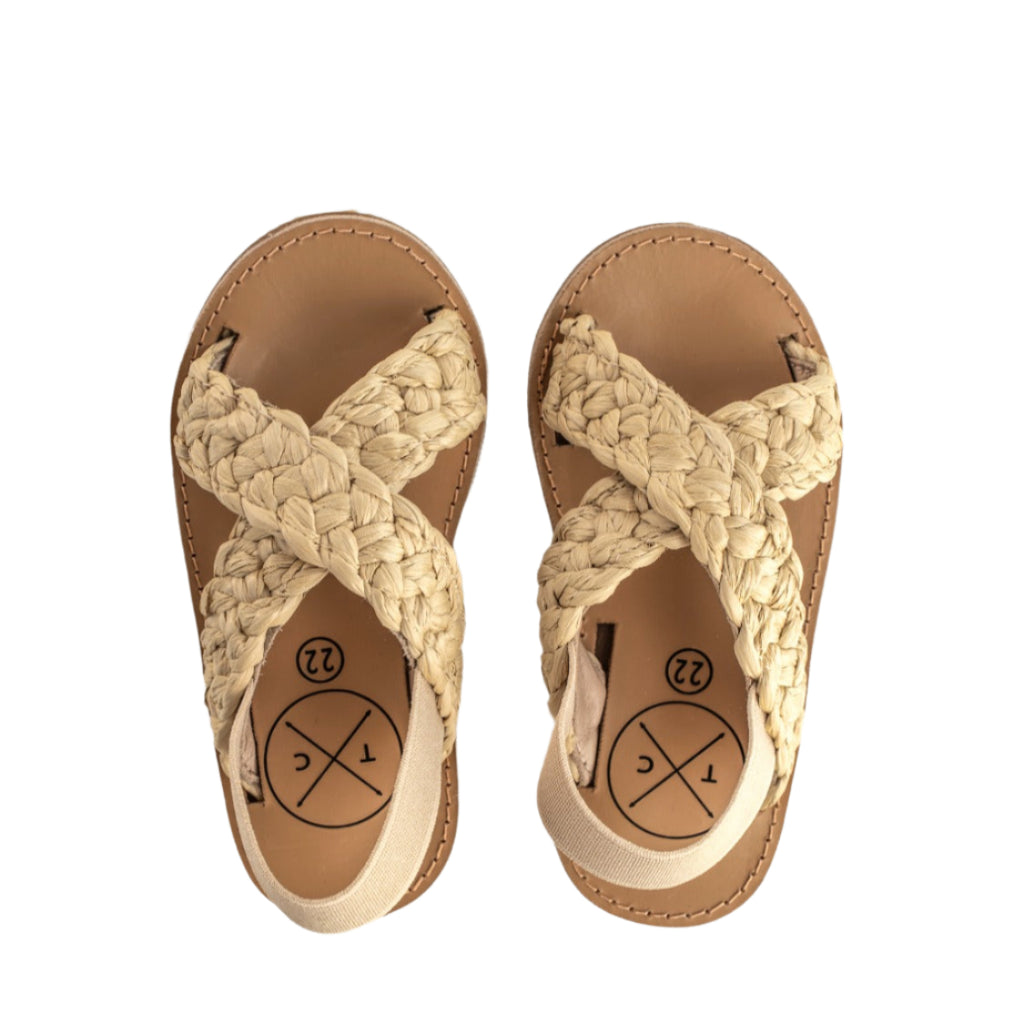 Tannery Raffia Sandals